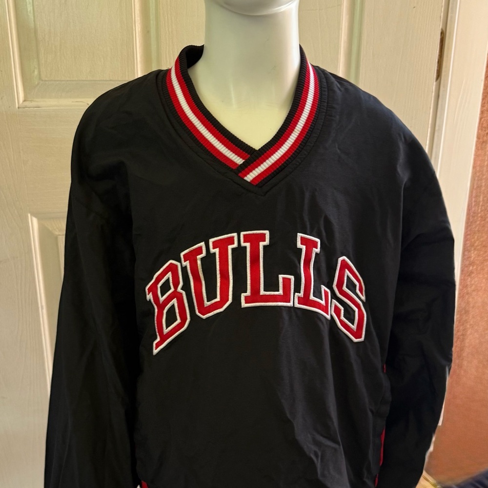 Vintage Chicago Bulls Kids NBA Authentic Red and Black Pullover Jerseys 1990’s